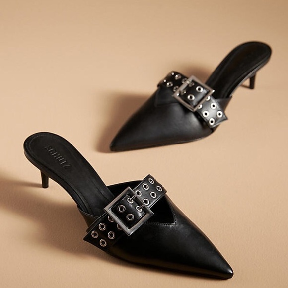 Schutz x Anthropologie Buckle Pumps size 9.5 New without box - Picture 1 of 6